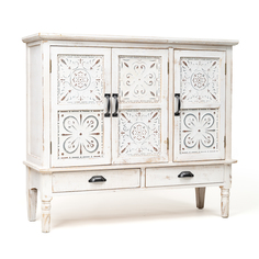 Комод (kelly lounge) белый 115x100x36 см.