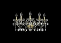 Бра bogemia v (bohemia ivele crystal) золотой 54x24x30 см.