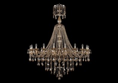 Люстра bogemia gold (bohemia ivele crystal) золотой 180 см.