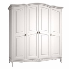 Шкаф white wood 4dn (la neige) белый 209.0x66.0x226.0 см.