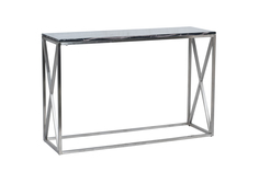 Консоль из черного мрамора (garda decor) черный 120x78x40 см.