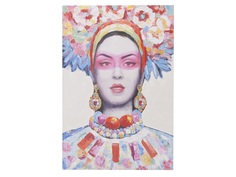 Картина на подрамнике woerden (to4rooms) мультиколор 80x120x4 см.