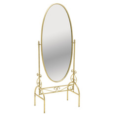 Зеркало напольное gayle (to4rooms) золотой 65.0x158.0x38.0 см.