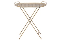 Стол-поднос muradiye (to4rooms) золотой 63x72x37 см.