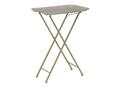 Стол-поднос listowel (to4rooms) золотой 45x60x30 см.