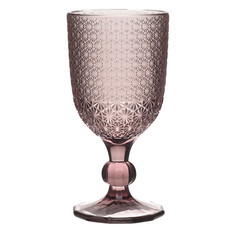 Набор бокалов deirdre (6 шт) (to4rooms) розовый 16 см.