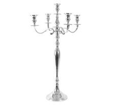 Канделябр mellie (to4rooms) серебристый 37.0x75.0x37.0 см.