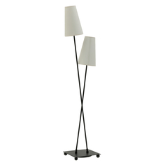 Лампа напольная twin (to4rooms) черный 31x132x25 см.