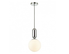 Подвесной светильник okia (odeon light) белый 150 см.