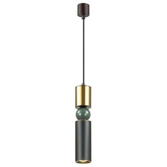 Подвесной светильник sakra (odeon light) черный 150 см.