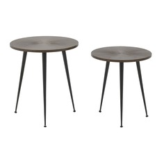 Комплект столиков awesome (2 шт) (to4rooms) черный 45 см.