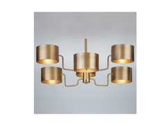 Люстра на штанге pallada (bogates) золотой 45 см. Bogates