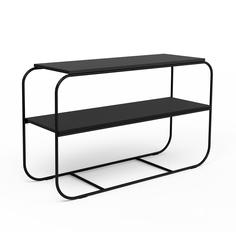 Консоль bauhaus (woodi) черный 120x72x40 см.