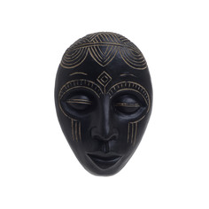Декор настенный mask dylan (to4rooms) черный 10.0x14.0x4.0 см.