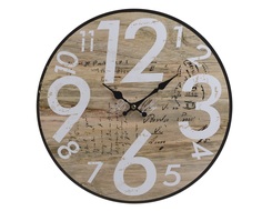 Часы настенные aufroy (to4rooms) коричневый 3.0 см.