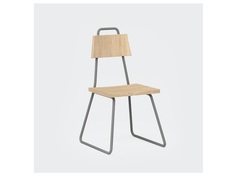 Стул bauhaus (woodi) коричневый 50x90x54 см.