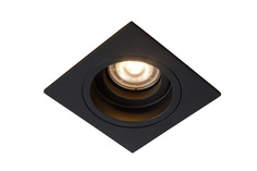 Встраиваемый светильник embed (lucide) черный 9.1x3.7x9.1 см.