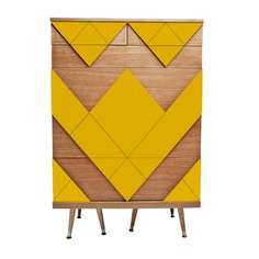 Комод big woo (woodi) желтый 80x120x50 см.
