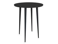 Стол спутник мини черный (woodi) черный 74 см.