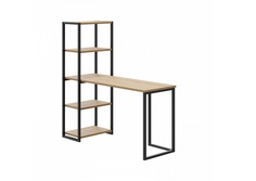 Стол письменный-стеллаж board (ogogo) коричневый 140x142x55 см.