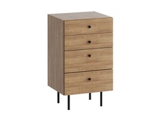 Комод frida (ogogo) коричневый 50x86x45 см.