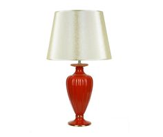 Настольная лампа (farol) красный 35.0x60.0 см.