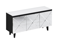 Тумба kristal (ogogo) черный 145x69x44 см.