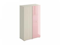 Шкаф play (ogogo) розовый 113x188x48 см.