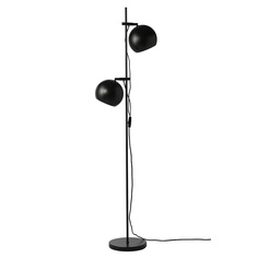 Лампа напольная ball double (frandsen) черный 24x149x45 см.