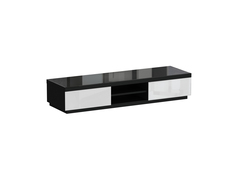 Тумба для тв kristal (ogogo) черный 167x32x50 см.