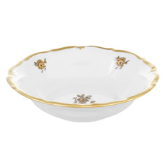 Набор салатников золотая роза (6шт) (queen s crown) золотой