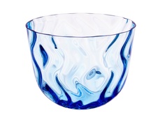 Конфетница optic rhythm (crystalite bohemia) синий 18 см.