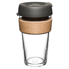 Кружка кeepcup brew cork l 454 мл nitro (keepcup) серый 16 см.