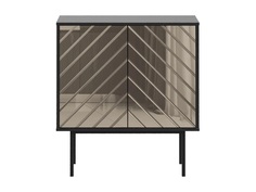 Шкаф низкий boho (ogogo) коричневый 84x90x40 см.