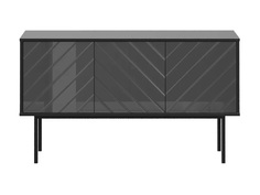 Тумба малая boho (ogogo) черный 124x71x40 см.