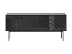Тумба boho (ogogo) черный 164x71x40 см.