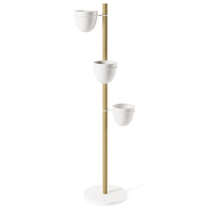 Подставка для растений floristand (umbra) белый 44x140x44 см.