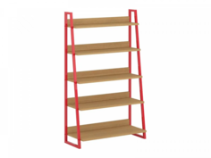 Стеллаж board большой (ogogo) красный 94.0x154.0x37.0 см.