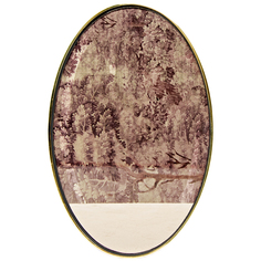 Зеркальное панно дзэн (object desire) коричневый 33x51x2 см.
