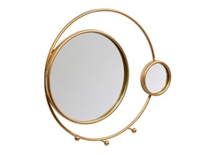 Настенное зеркало «сальма голд» (object desire) золотой 58x51x6 см.