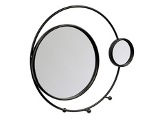 Настенное зеркало «сальма блэк» (object desire) черный 56x51x6 см.