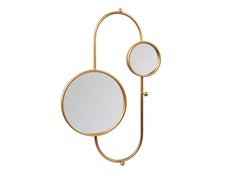 Настенное зеркало «мирам голд» (object desire) золотой 46x70x6 см.