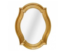Настенное зеркало «камео голд» (object desire) золотой 81x106x5 см.