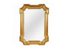 Настенное зеркало «титул голд» (object desire) золотой 79x109x4 см.