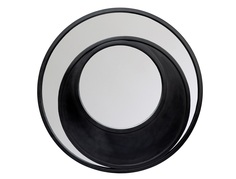 Настенное зеркало «астралис» (object desire) черный 3 см.