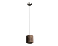 Светильник rotor spot s (woodled) коричневый 12 см.