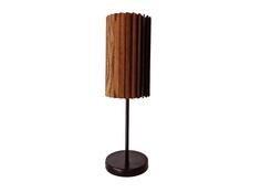 Настольный светильник rotor table lamp (woodled) коричневый 14x47 см.