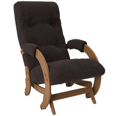 Кресло-глайдер oxford-68 (комфорт) черный 55x100x88 см. Komfort