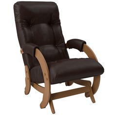 Кресло-глайдер oxford-68 (комфорт) коричневый 55x100x88 см. Komfort