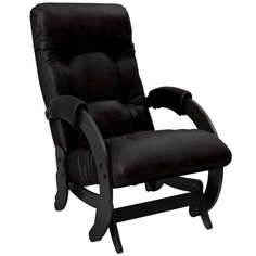 Кресло-глайдер oxford-68 (комфорт) черный 55x100x88 см. Komfort